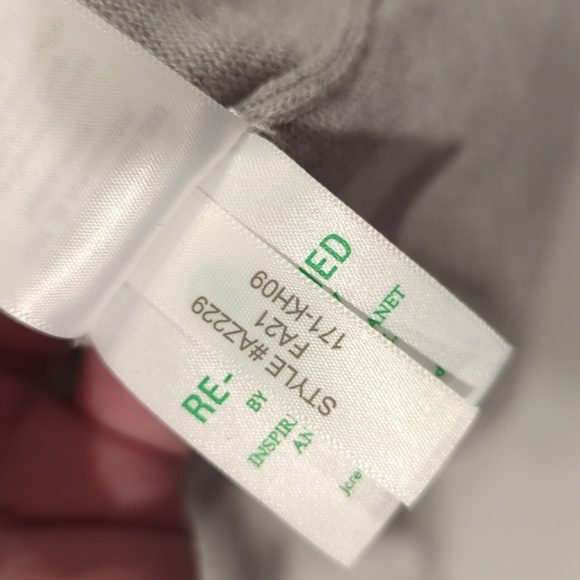 J Crew Men's Cotton Crewneck Sweater Gray size Large 100% Cotton - Picture 6 of 11